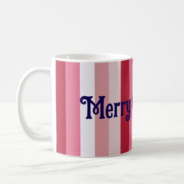 Merry Christmas and a Happy New Year! Coffee Mug (Left)