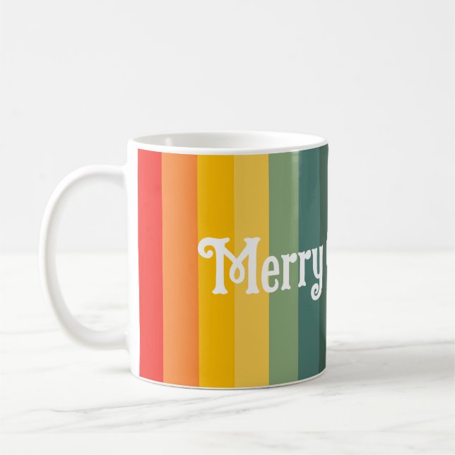 Merry Christmas and a Happy New Year! Coffee Mug (Left)