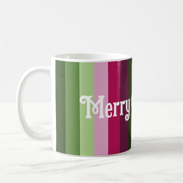 Merry Christmas and a Happy New Year! Coffee Mug (Left)