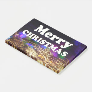 Merry Christmas and a Happy New Year Greetings Post-it Notes