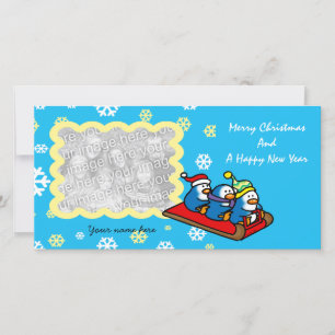 Merry Christmas And A Happy New Year Holiday Card