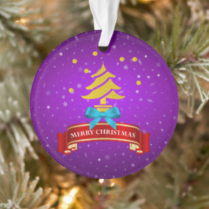 Merry Christmas and a Happy New Year! Ornament
