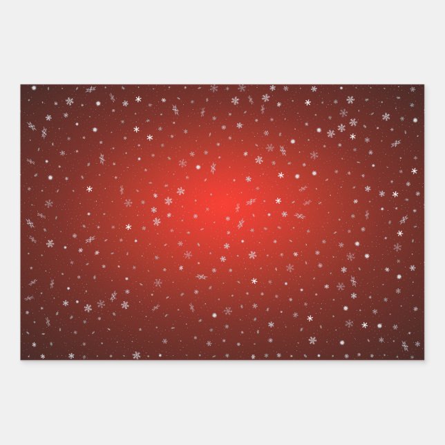 Merry Christmas and a Happy New Year! Wrapping Paper Sheet (Front)