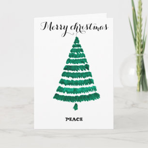 Merry Christmas and be blessed Holiday Card