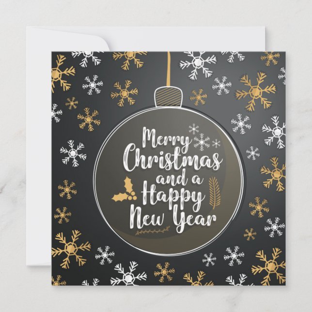 Merry Christmas and Happy New Year (Front)