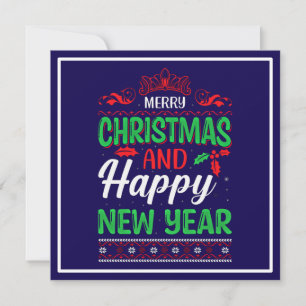 Merry Christmas And Happy New Year-61064 Hoodie Invitation