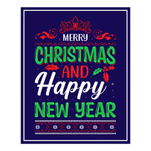 Merry Christmas And Happy New Year-61064 Hoodie Photo Print