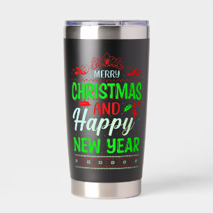 Merry Christmas And Happy New Year-61064 Insulated Tumbler