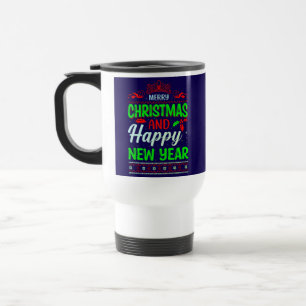 Merry Christmas And Happy New Year-61064 Travel Mug