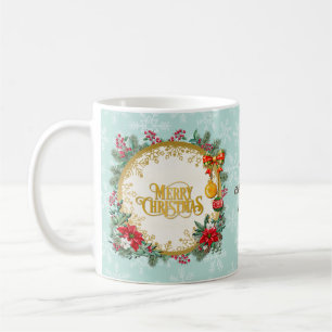 Merry Christmas and Happy New Year By Love Coffee Mug