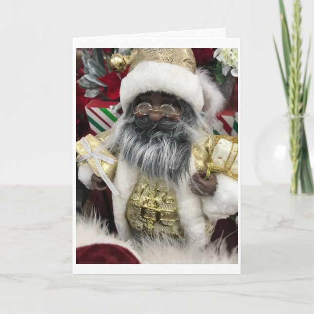 *MERRY CHRISTMAS* and *HAPPY NEW YEAR* Card (Front)