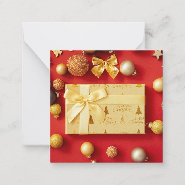 Merry Christmas and Happy New Year Card (Front)