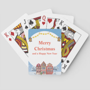 Merry Christmas and Happy New Year Classic Cards