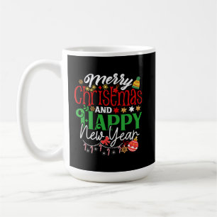 Merry Christmas And Happy New Year Coffee Mug
