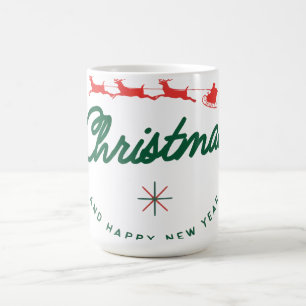 Merry Christmas and happy New Year Coffee Mug