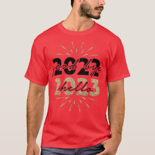Merry Christmas And Happy New Year Good Bye 2022 H T-Shirt