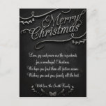 Merry Christmas and Happy New Year Holiday Postcard<br><div class="desc">Merry Christmas and Happy New Year</div>