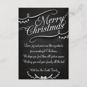 Merry Christmas and Happy New Year Invitation