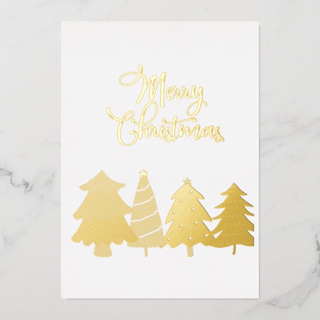 merry christmas and pink christmas trees notebook (Front)