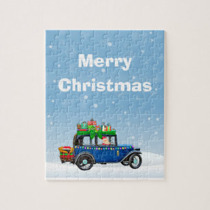 Merry Christmas and Santa puzzle