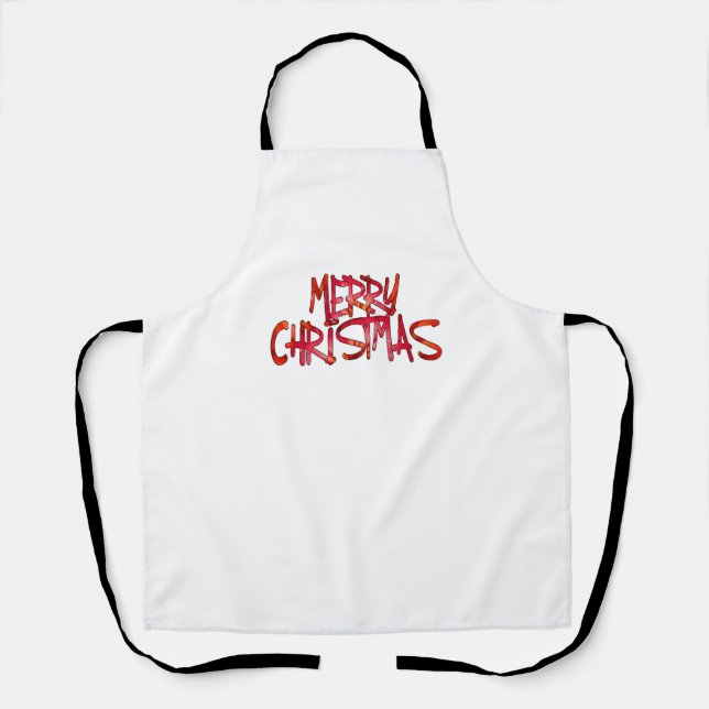 Merry Christmas  Apron (Front)