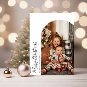 merry christmas arch  holiday card