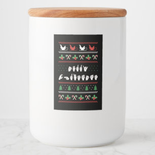 Merry Christmas - ASL American Sign Language I Food Label