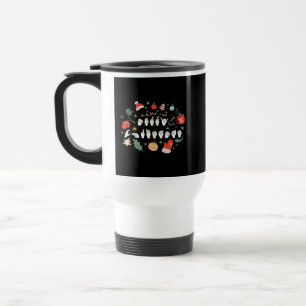 Merry Christmas - ASL American Sign Language III Travel Mug