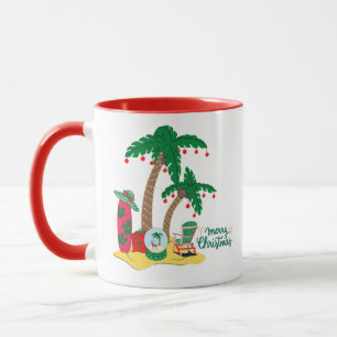 Merry Christmas at the Beach Mug