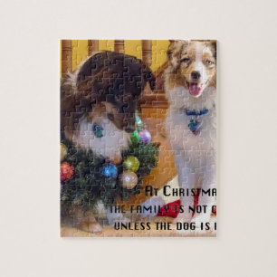 Merry Christmas Aussies Jigsaw Puzzle