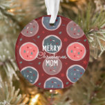 Merry Christmas Baker Cookies Name Ornament<br><div class="desc">Christmas Themed Ornament - Christmas Cookies Baker Gifts</div>