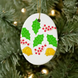 Merry Christmas Ball Ceramics Adorno Ceramic Ornam Tree Decoration