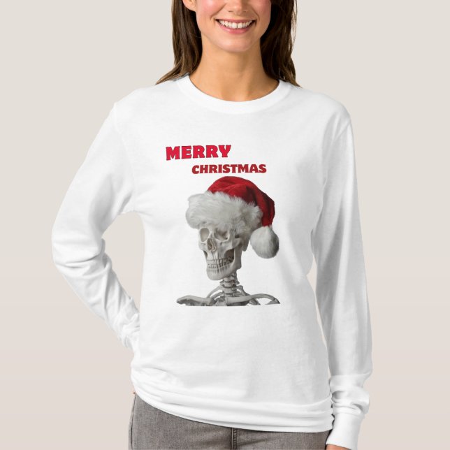  Merry Christmas Basic Long Sleeve T-Shirt (Front)