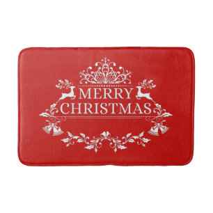 Merry Christmas Bath Mat