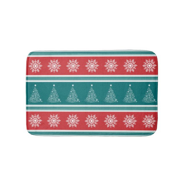 Merry Christmas Bath Mat (Front)
