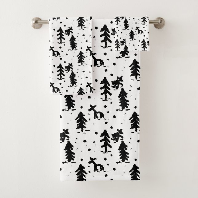 Merry Christmas!  Bath Towel Set (Insitu)