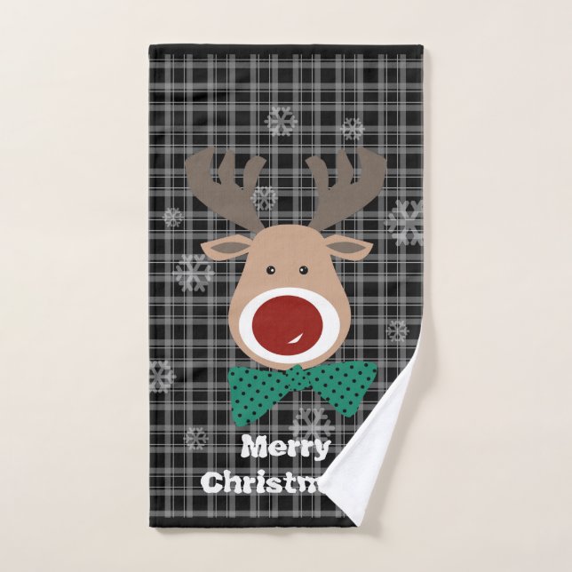Merry Christmas!  Bath Towel Set (Hand Towel)