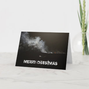 MERRY CHRISTMAS BBQ GREETING CARD