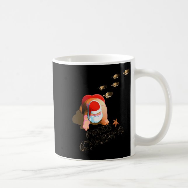 Merry Christmas - Beach Christmas  Coffee Mug (Right)