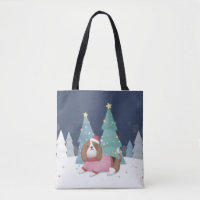 Merry Christmas: Beagle Illustration Art