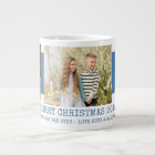 Merry Christmas Best Dad Ever 3 Photo Blue