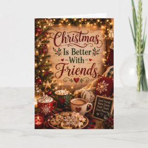 Merry Christmas Best Friend Card