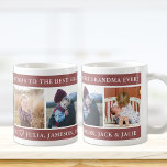 Merry Christmas Best Grandma Custom Coffee Mug<br><div class="desc">Customise this mug and give it as a gift!</div>