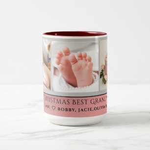 Merry Christmas Best Grandma Custom Coffee Mug
