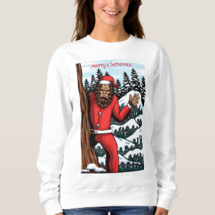 Merry Christmas Bigfoot  Sweatshirt