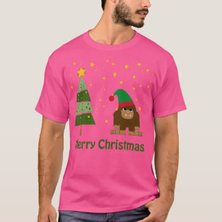 Merry Christmas Bigfoot T-Shirt