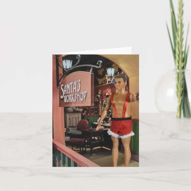 Merry Christmas. Blank Christmas Card (Front)