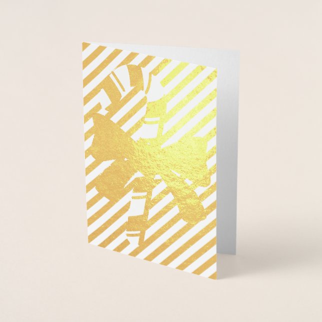 Merry Christmas Blank Greeting Card (Front)