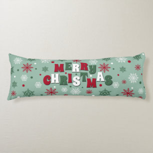 Merry Christmas Body Cushion