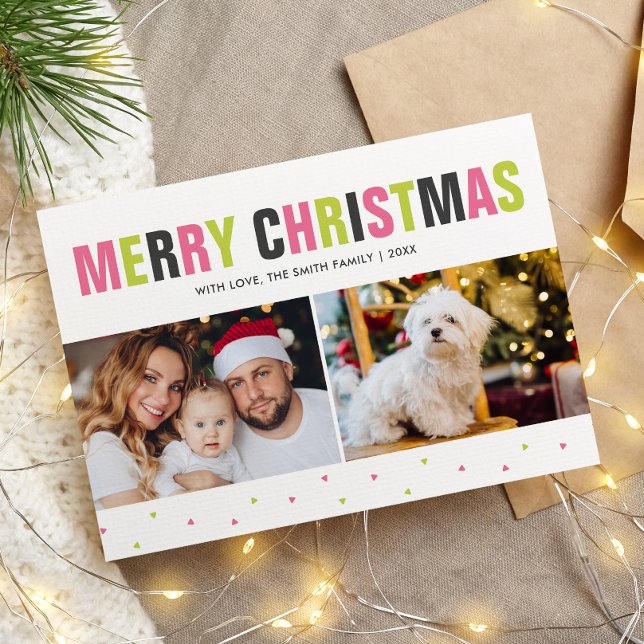 "Merry Christmas" Bold and Colourful Holiday (Creator Uploaded)